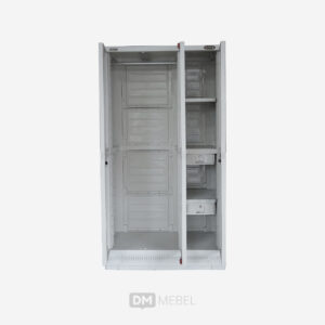 LEMARI PLASTIK PINTU 3 KACA NAPOLLY CABRO 388.2 (CK) (3)