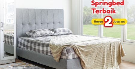 rekomendasi springbed terbaik harga 2 jutaan