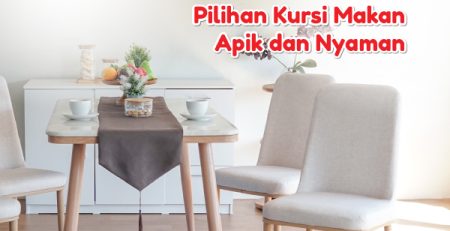 Agar suasana di ruang makan anda menjadi lebih nyaman dan hangat.
