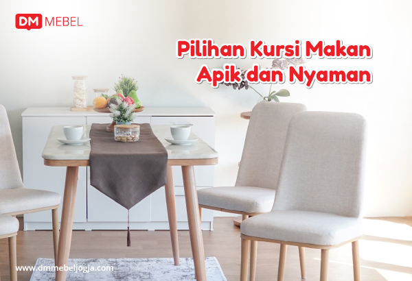 Agar suasana di ruang makan anda menjadi lebih nyaman dan hangat.