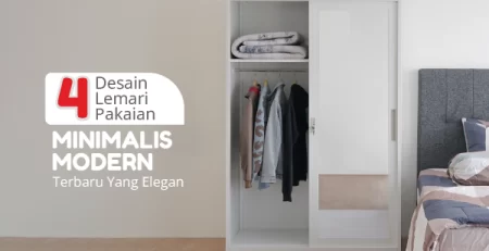 4 Lemari minimalis modern