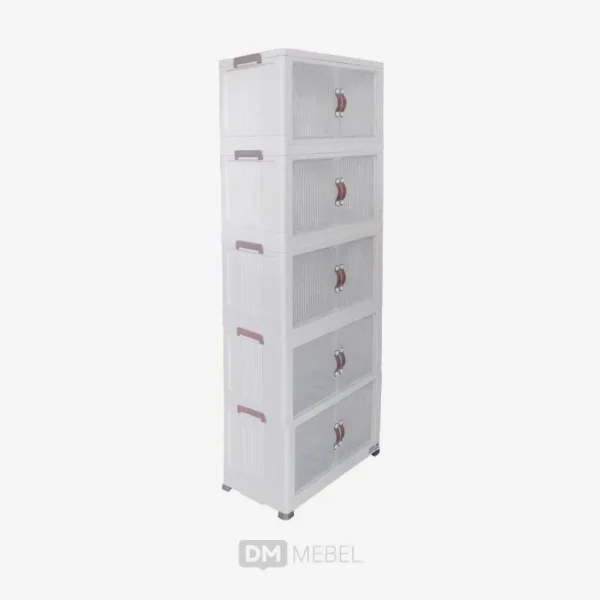 CABINET PLASTIK SUSUN 5 NAPOLLY POLIBOX 546 (2)