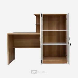 MEJA BELAJAR KENDO DK140 - PRO OAK WHITE (3)