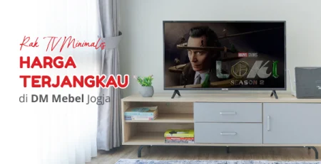 Rak TV Minimalis Harga Terjangkau di DM Mebel Jogja
