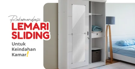 Rekomendasi Lemari Sliding untuk Keindahan Kamar