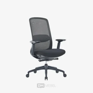Madrid Midback Chair Black Color_web satuan_1