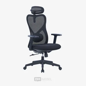 Paris Highback Chair Black Color_webs satuan_1