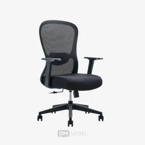 Nira Adjustable Midback Black Color_web satuan_1
