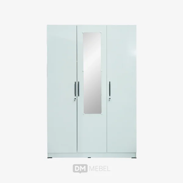 DM MEBEL LEMARI PAKAIAN PARTIKEL MELAMIN PINTU 3 LP 705-3P SUPER PRB_web satuan_ (1)~1