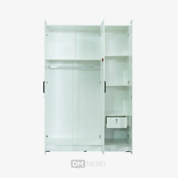 DM MEBEL LEMARI PAKAIAN PARTIKEL MELAMIN PINTU 3 LP 705-3P SUPER PRB_web satuan_ (4)