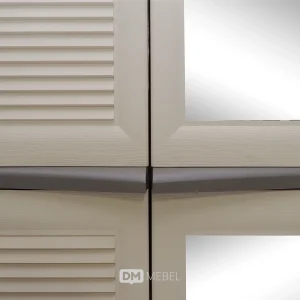 LEMARI PLASTIK PINTU 2 OLYMPLAST OMC ST2 JALUSI (8)