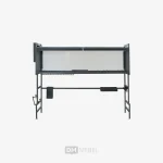 DM MEBEL RAK PIRING WASTAFEL BESI DISH MDR85 BLACK_web satuan_ (2)